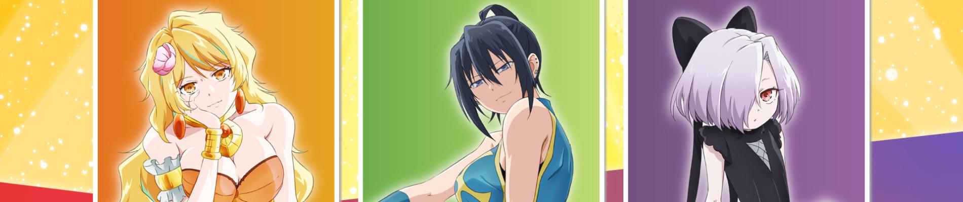 Banner for The Shy Hero and the Assassin Princesses